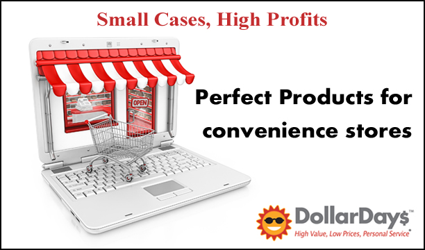 wholesale small cases, high profits items for convenience stores