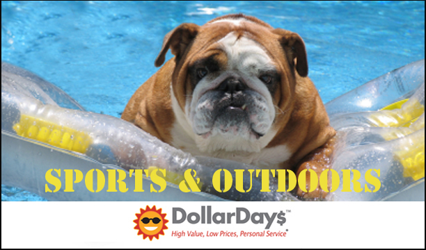 Thousands of individual items, sold per pieces for sports and outdoors