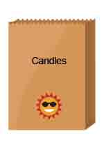 Wholesale Candles in Small Cases