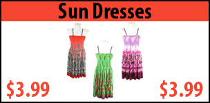 Wholesale $3.99 Womens Sundresses