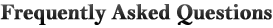 Frequently Asked Questions