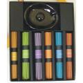 222 Pc Incense Set w/ Ceramic Holder