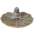 4" BUDDHA LOTUS LEAF SHAPE INCENSE HOLDER