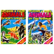 ANIMALS OF THE WORLD STICKER BOOK