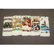 Printed Velour Kitchen Towel