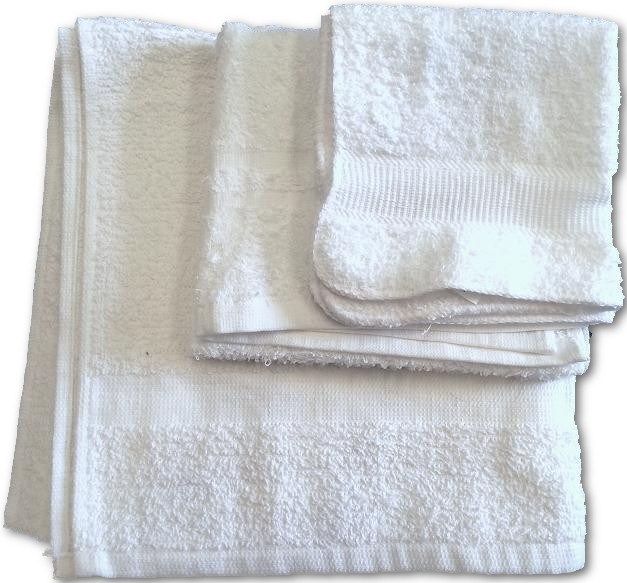 white bath towel sets