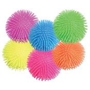 5" Light Up Puffer Ball Assorted Colors In Display
