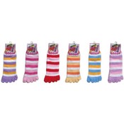Soft Fuzzy Toe Socks with Assorted Colors