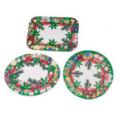 Jumbo Christmas Plastic Trays- 3 Styles