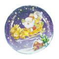 8 Count 9' Christmas Plates Wholesale Bulk