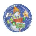 8 Count 7' Christmas Plates Wholesale Bulk