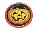 8 Count 7' Halloween Plates Wholesale Bulk