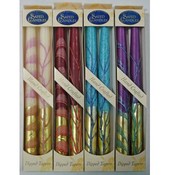 10" Taper Candles - 2-Packs - "Gold Style"