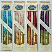 7.5" Taper Candles - 2-Packs - "Gold Style"