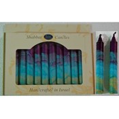 5.5" Shabbat Candles - 12-Packs - "Harmony"