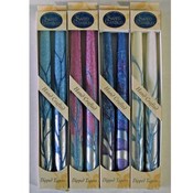 Wholesale 10" Taper Candles - 2-Packs - "Silver St