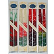 Wholesale Holiday 10" Taper Candles - 2-Packs -  A