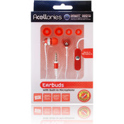 3.5mm Universal Earbud Headsets - Red