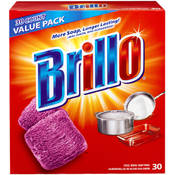 Brillo Steel Wool Pads 30 Ct