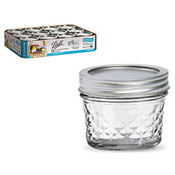 Ball Qlted Crystal Jar4Oz 12Pk