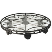 Plastec Saucer Caddy 17 Rust Wholesale Bulk