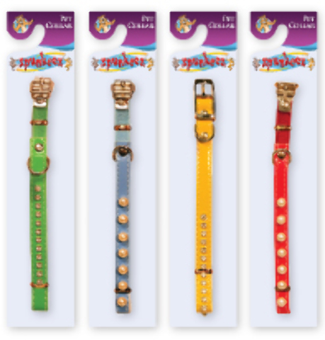 Wholesale Spunkeez Dog and Cat Collar With Bling(24x.18)