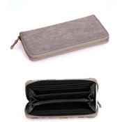 Gray Clutch Wallet