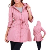Pink Anorak Hooded Jacket