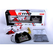 Syma S111G 3Ch Indoor Mini Mh-68A Hitron U.S Coast Guard R/C Heli W/Gyro