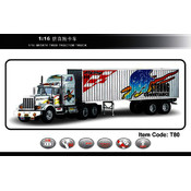 36" Rc 18 Wheeler Truck (Container)
