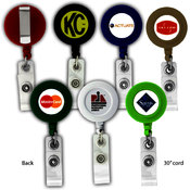 BioGreen Round-Shaped Retractable Badge Holder