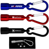 Carabiner LED Flashlight w/ Gift Box