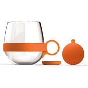 Tea Ball Mug-Orange