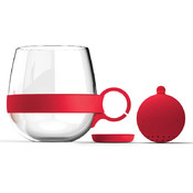 Tea Ball Mug-Red