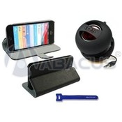 Black X-mini II Capsule Speaker &amp; Black iPhone 5 Case