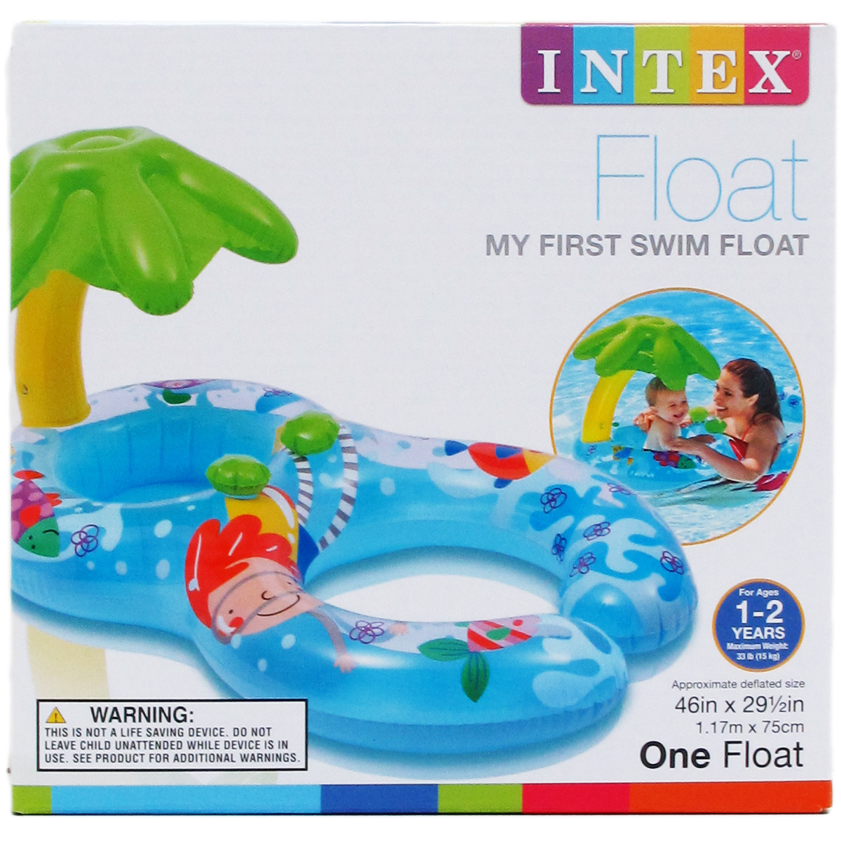 intex my first swim float