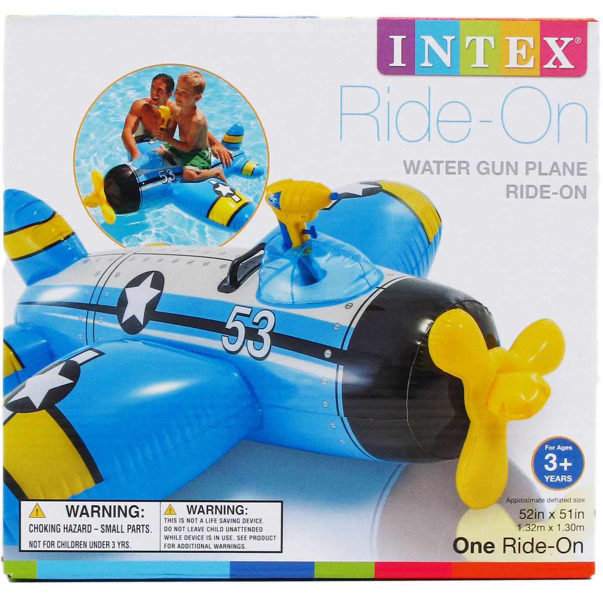 Wholesale Inflatable Plane Pool Float RideOn, Assorted