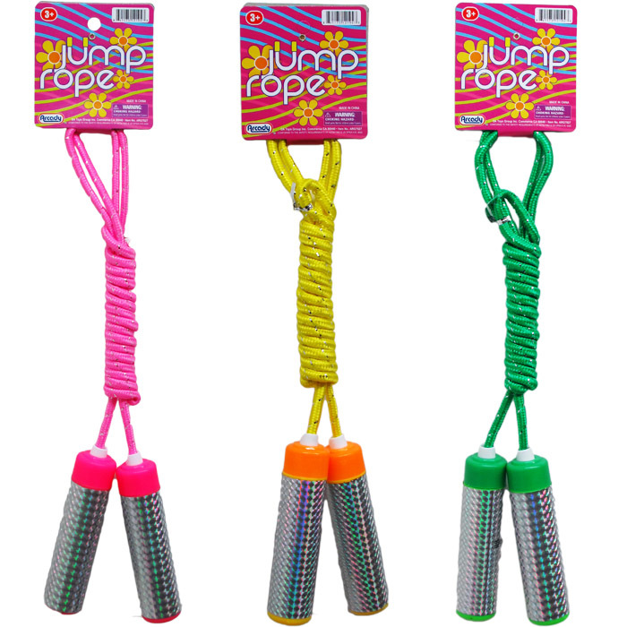Wholesale 95" Assorted Color Toy Jump Rope (SKU 2303883) DollarDays