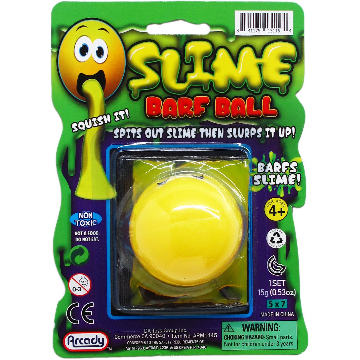 barf slime ball
