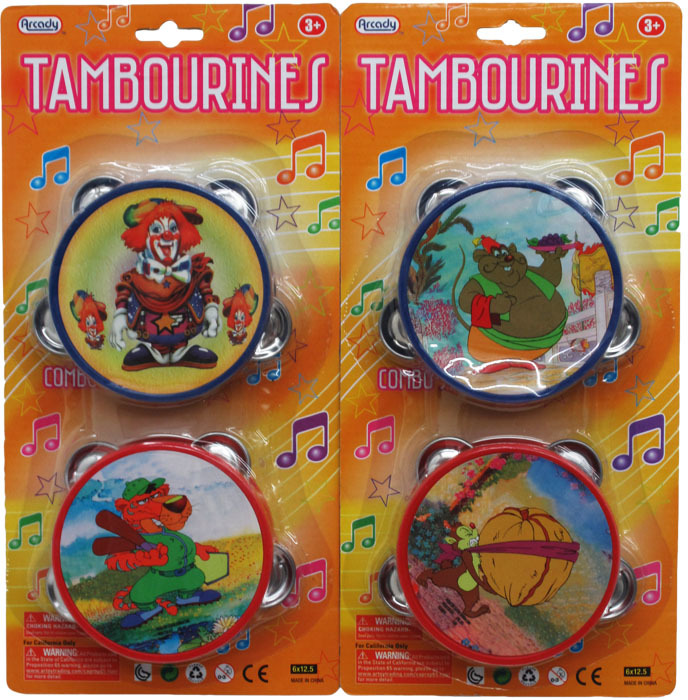 tambourine monkey toy