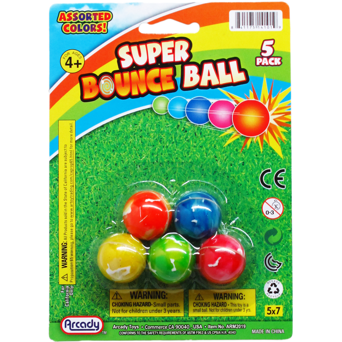 Bouncy Balls in Bulk - Pack of 250 (1inch/27mm) Hi Bounce Ball Variety ...