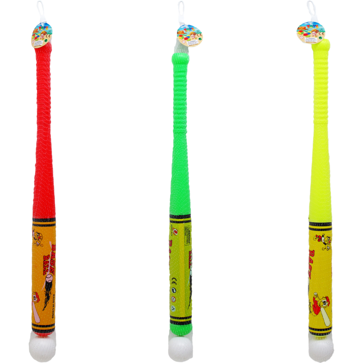 Wholesale Baseball Bat Toys Ages 4+, 25", 2" Ball