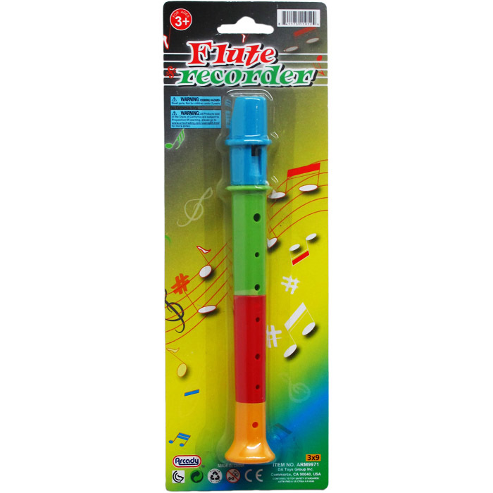 Wholesale 6.5" Musical Toy Flute Recorder (SKU 2324948) DollarDays