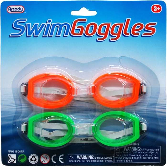 Wholesale 2 Piece Swimming Goggle Set DollarDays