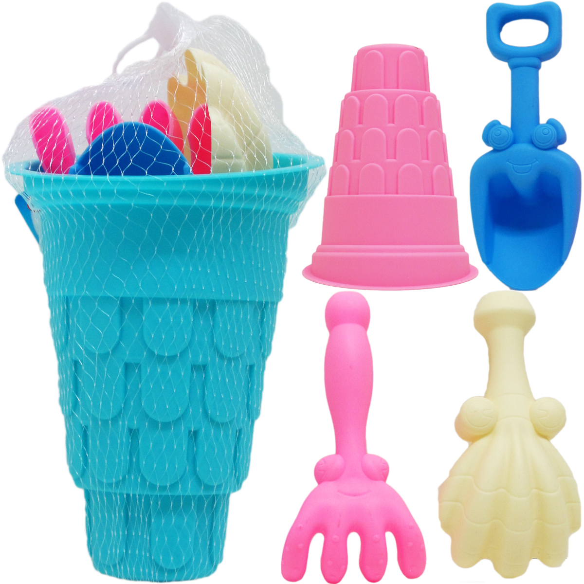 beach buckets wholesale