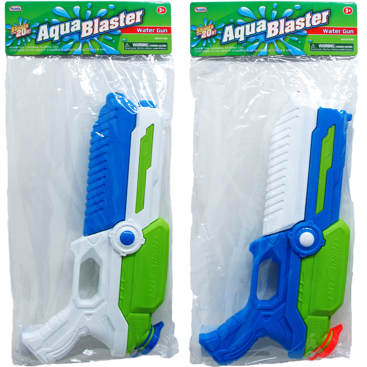 Wholesale Toy Water Guns Pump Action, Assorted, 13.5"