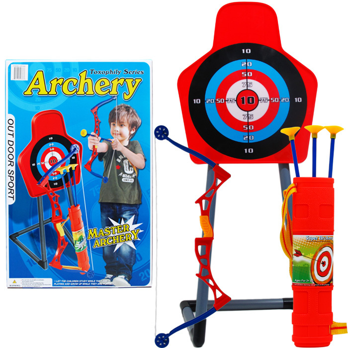 Wholesale Toy Bow and Arrows Set 3 Arrows, Plastic