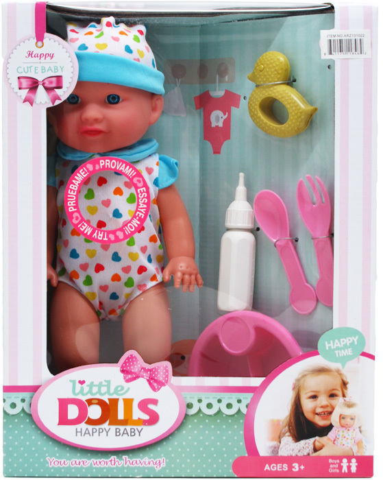 Wholesale Soft Baby Dolls Sound, Assorted Colors, 12"