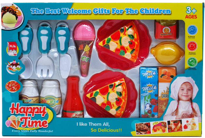 Wholesale Happy Time Food and Cutlery Playset(18x.90)