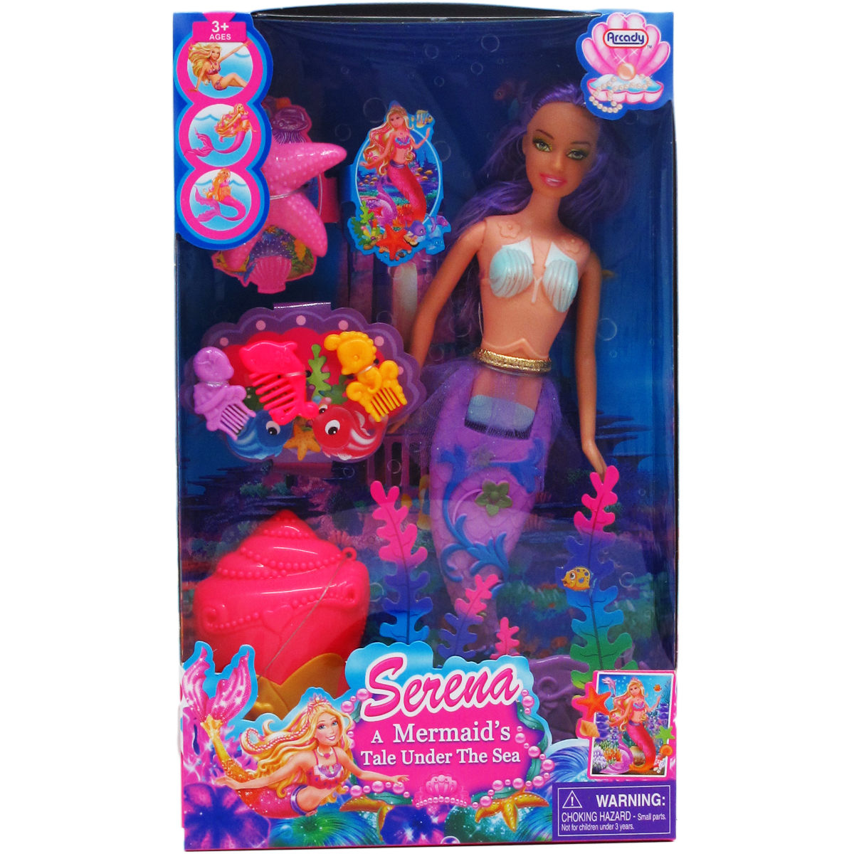 Wholesale Mermaid Dolls Accessories Included, 11"